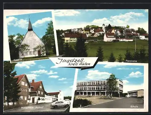 AK Jagstzell, Schule, Mütterheim Rothof, Kapelle