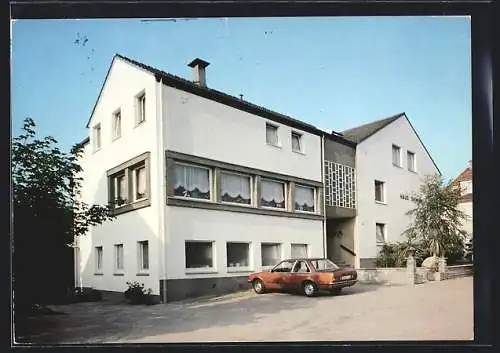 AK Bad Oeynhausen, Hotel-Pension Haus Daheim, Karl-Späth-Strasse 8