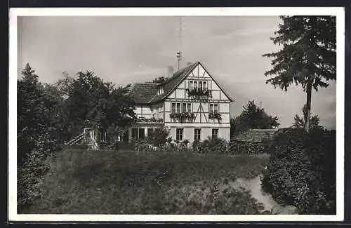 AK Nellmersbach, Garten-Restaurant Weinstube E. Pflumm