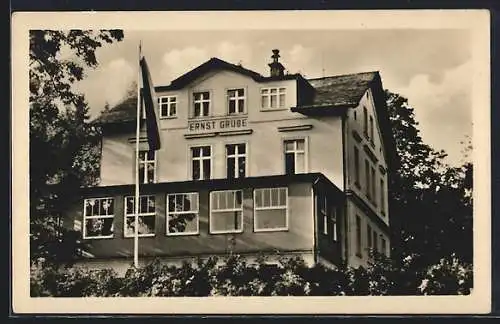 AK Mühlhausen /Bad Elster, Ferienheim KFZ-Werk Ernst Grube, Werdau