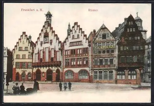 AK Alt-Frankfurt, Partie am Römer