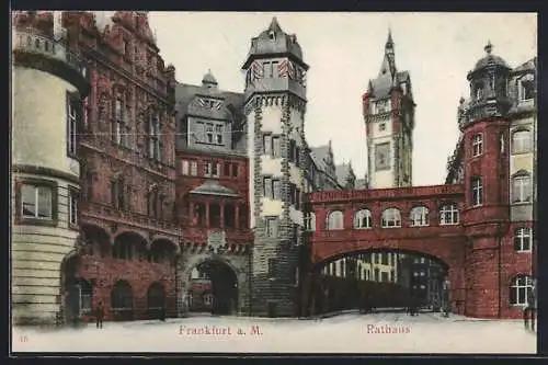 AK Alt-Frankfurt, am Rathaus