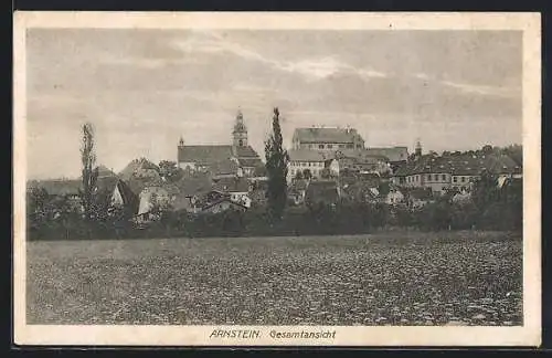 AK Arnstein / Unterfranken, Gesamtansicht mit Kirche