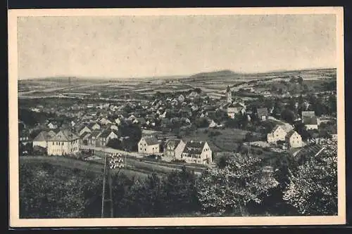 AK Niederzissen im Brohltal, Teilansicht mit Strassenpartie