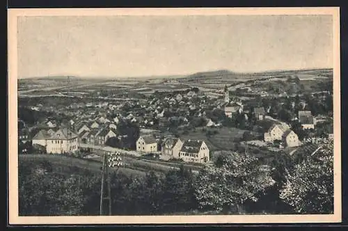 AK Niederzissen im Brohltal, Teilansicht mit Strassenpartie