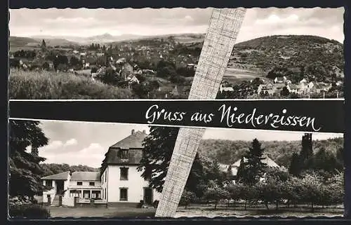 AK Niederzissen, Totale und Motive aus dem Ort