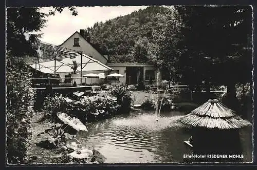AK Mayen /Eifel, Eifelhotel Riedener-Mühle H. Konrad