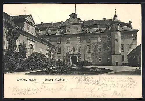 AK Baden-Baden, Neues Schloss