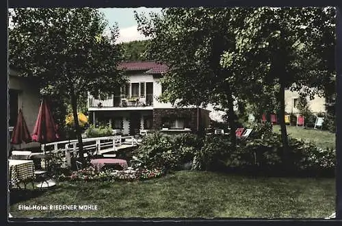 AK Mayen /Eifel, Eifelhotel Riedener Mühle H. Konrad