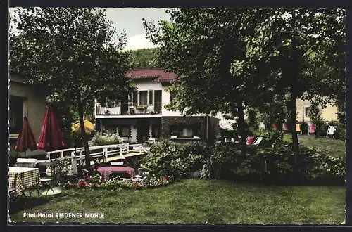 AK Weibern /Eifel, Eifel-Hotel Riedener Mühle H. Konrad