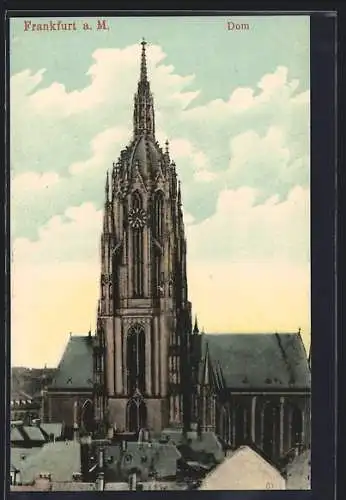 AK Alt-Frankfurt, Ansicht vom Dom