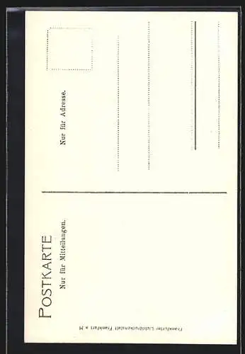 AK Alt-Frankfurt, Ansicht vom Dom