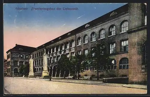 AK München, Erweiterungsbau der Universität