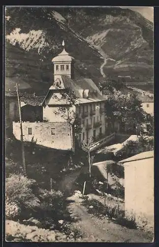 AK Limone /Valle Vermenagna, Hotel della Posta