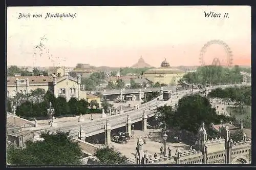 AK Wien, Blick vom Nordbahnhof