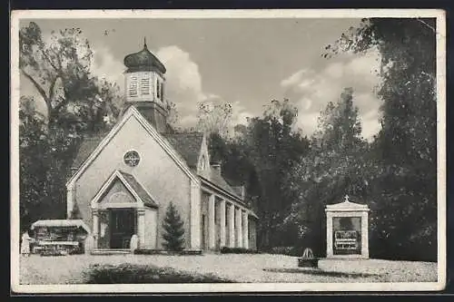 AK Wien, Kirche Maria Grün am Wald