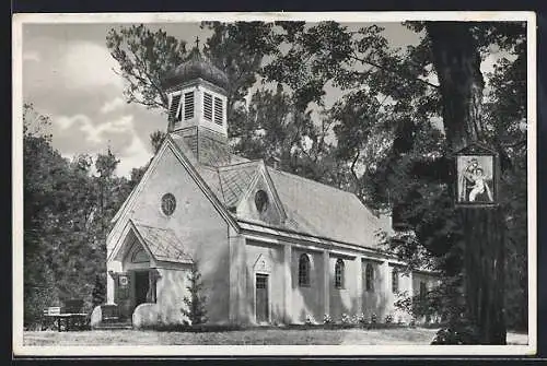 AK Freudenau, Kirche Maria Grün