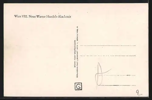 AK Wien, Neue Wiener Handels - Akademie