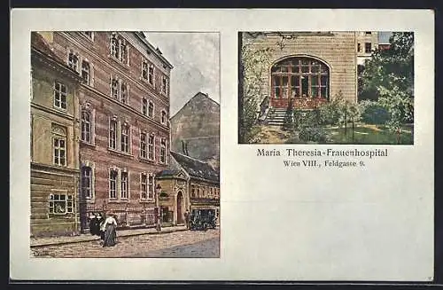 AK Wien, Maria Theresien-Frauenhospital, Feldgasse 9