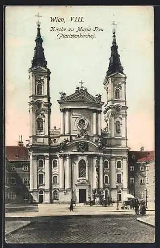 AK Wien, Kirche zu Maria Treu (Piaristenkirche)