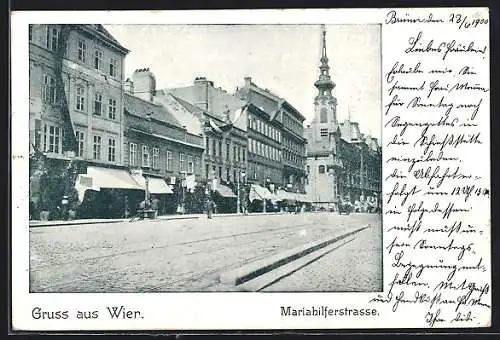 AK Wien, Läden in der Mariahilferstrasse