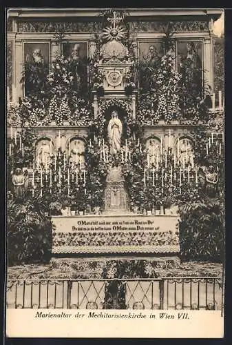 AK Wien, Marienaltar der Mecharistenkirche