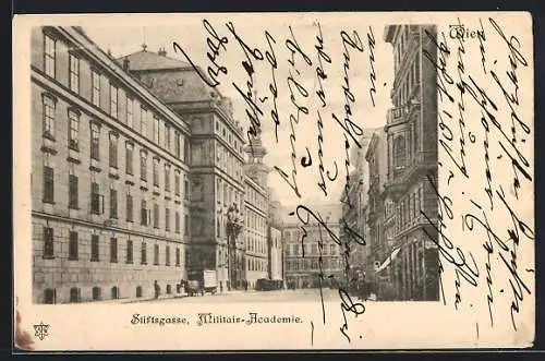 AK Wien, Militär-Akademie in der Stiftsgasse