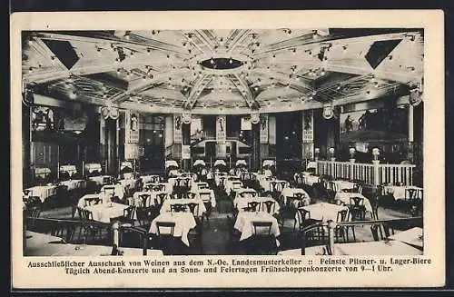 AK Wien, Theodor Friedmann`s Café und Restaurant, Mariahilfer-Zentralpalast, Mariahilferstrasse 120