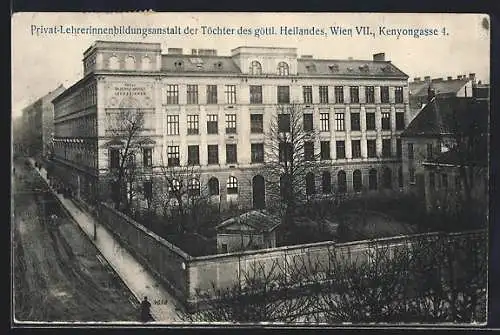 AK Wien, Privat-Lehrerinnenbildungsanstalt der Töchter des göttl. Heilandes, Kenyongasse 4