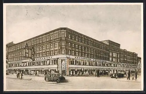 AK Wien, Modekaufhaus A. Herzmansky, Mariahilferstrasse 26-28