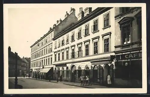 AK Wien, Franz Schuberts Sterbehaus, Kettenbrückengasse 6