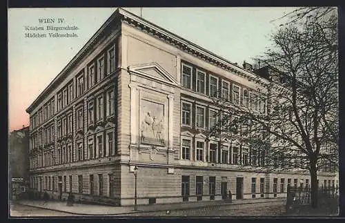 AK Wien, Knaben Bürgerschule, Mädchen Volksschule