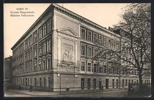 AK Wien, Knaben Bürgerschule, Mädchen Volksschule