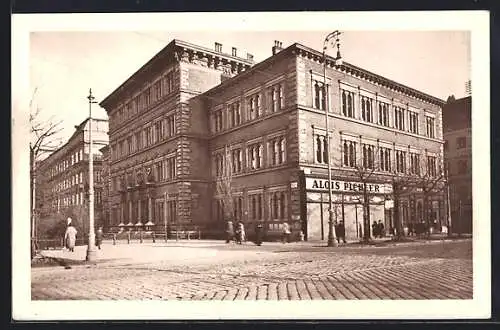 AK Wien I, an der evangelischen Schule, Karlsplatz 14