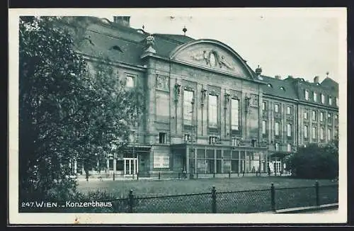 AK Wien, Das Konzerthaus