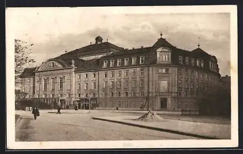 AK Wien, Konzerthaus, Ansicht mit Strasse