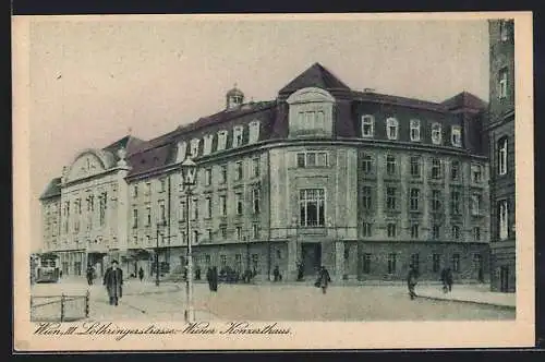 AK Wien, Konzerthaus in der Lothringerstrasse
