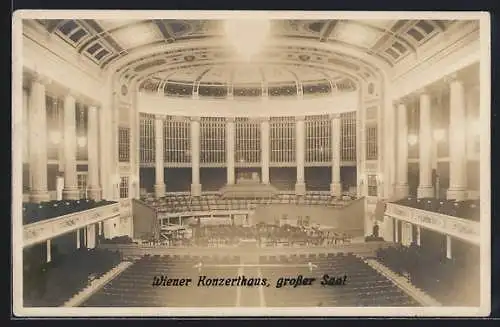 AK Wien, Konzerthaus, Grosser Saal