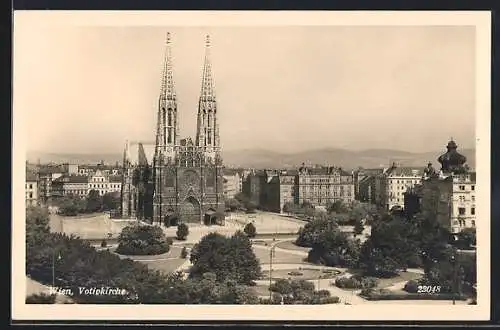 AK Wien, Blick auf die Votivkirche