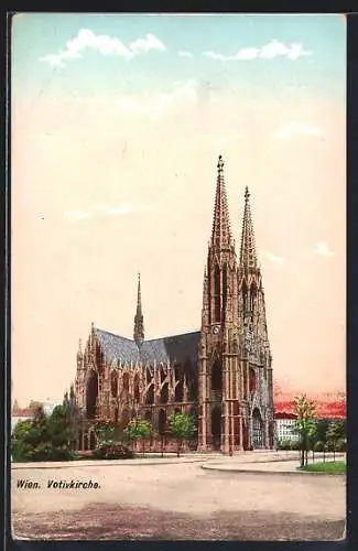 AK Wien IX, Platz an der Votivkirche