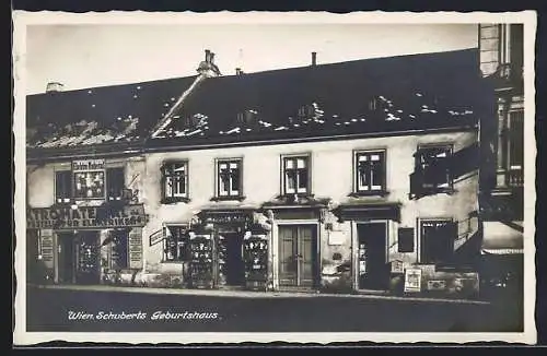 AK Wien, Schuberts Geburtshaus, Nussdorferstr. 54