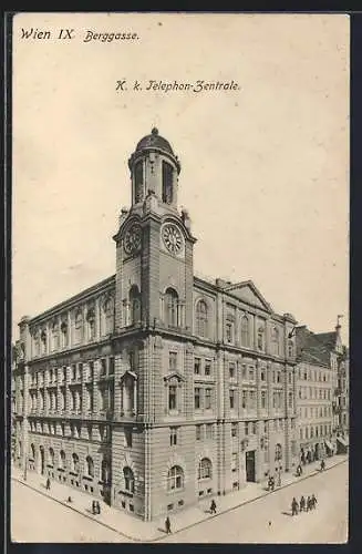 AK Wien, K. k. Telephon-Zentrale