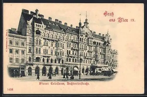 AK Wien, Wiener Coloseum, Nussdorferstrasse