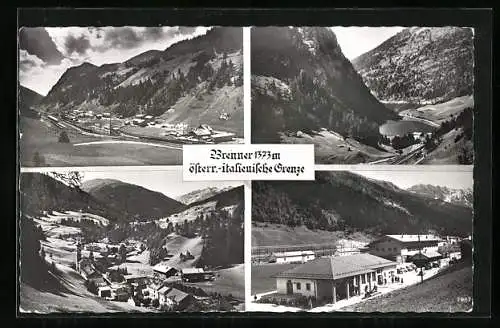 AK Brenner an der österr.-italienischen Grenze