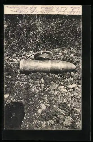 AK Liebesgabe, Blindgänger-Geschoss