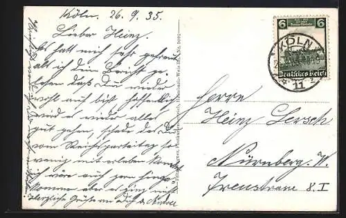 AK Köln a. Rh., Hildebrandtbrunnen