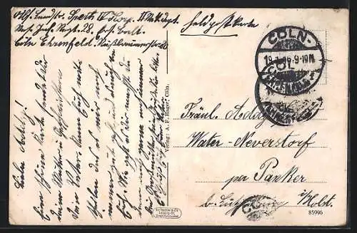 AK Köln-Neustadt, Oberlandesgericht mit Reichenspergerplatz