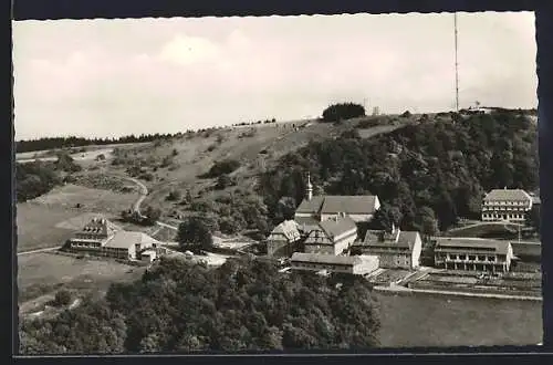 AK Kreuzberg / Rhön, Ortsansicht aus der Vogelschau