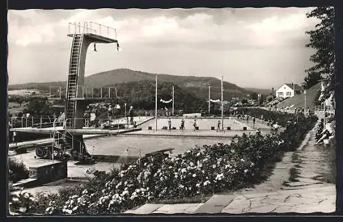 AK Bad Kissingen, Städtisches Schwimmbad