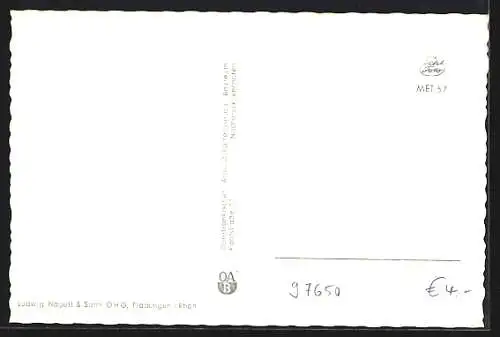 AK Fladungen /Rhön, Kirche, Brunnen, Strassenpartie